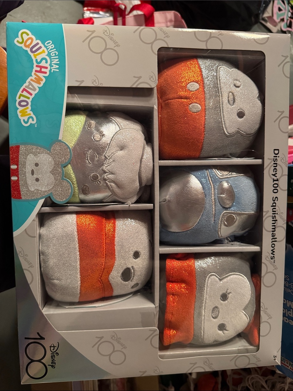 Disney100 Squishmallow Set NEW in box (5 set of animals)